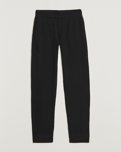 Wardrobe basics |  Cashmere Sweatpants Black
