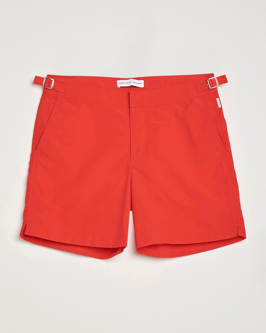 Herren | | Orlebar Brown | Bulldog II Medium Length Swim Shorts Rescue Red