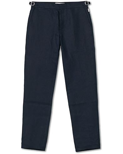 Herren |  | Orlebar Brown | Griffon Linen Trousers Navy