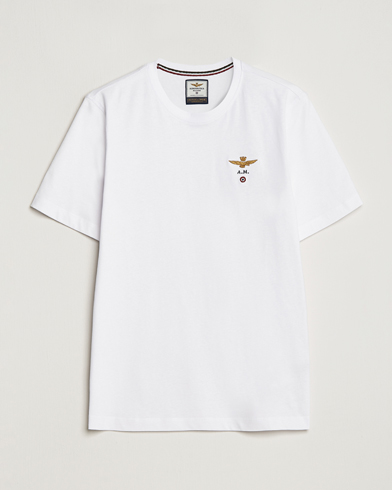 Herren | Weiße T-Shirts | Aeronautica Militare | TS1580 Crew Neck Tee White