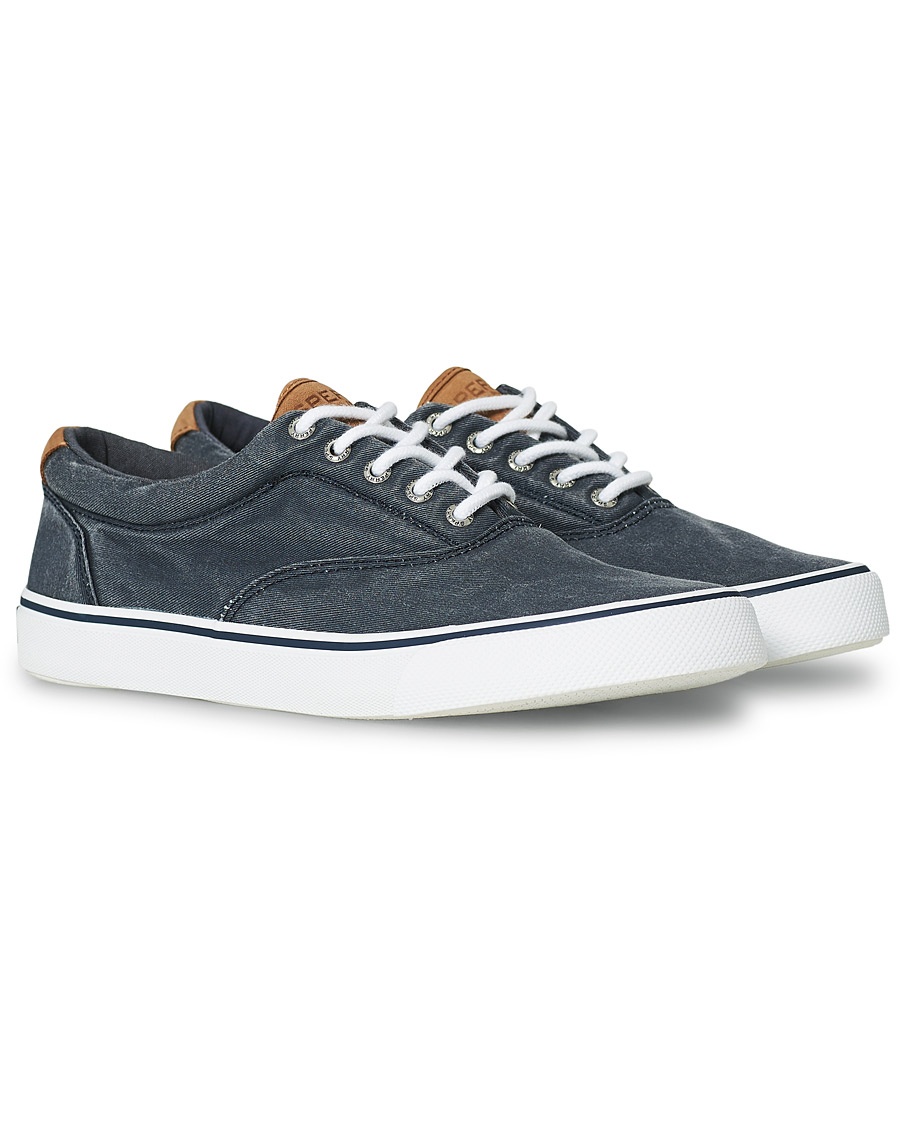 Sperry Striper II Canvas Sneaker Dark Navy Sperry Striper II Canvas Sneaker Dark Navy