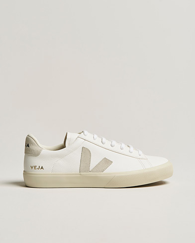 Herren | Weiße Sneakers | Veja | Campo Sneaker Extra White/Natural Suede