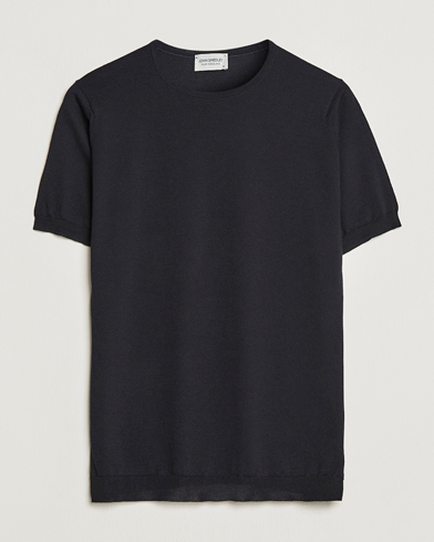Herren |  | John Smedley | Belden Wool/Cotton T-Shirt Navy