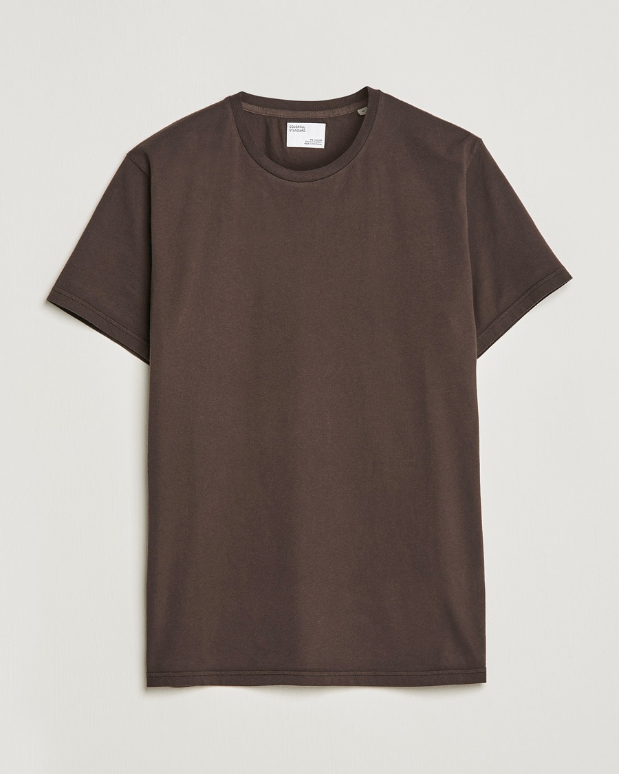 Herren | T-Shirts | Colorful Standard | Classic Organic T-Shirt Coffee Brown