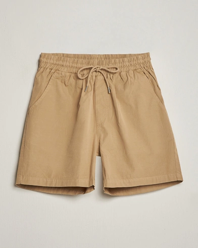  Classic Organic Twill Drawstring Shorts Desert Khaki