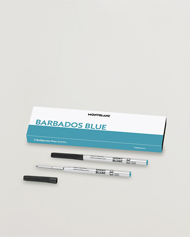 Herren |  | Montblanc | 2 Ballpoint Pen Refills Barbados Blue