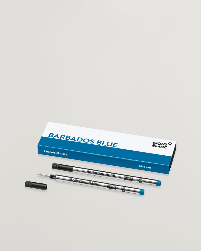 Montblanc 2 Rollerball Refills Barbados Blue – Blau