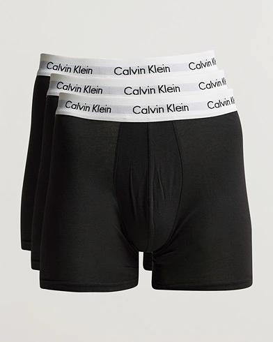 Herren | Bald auf Lager | Calvin Klein | Cotton Stretch 3-Pack Boxer Breif Black