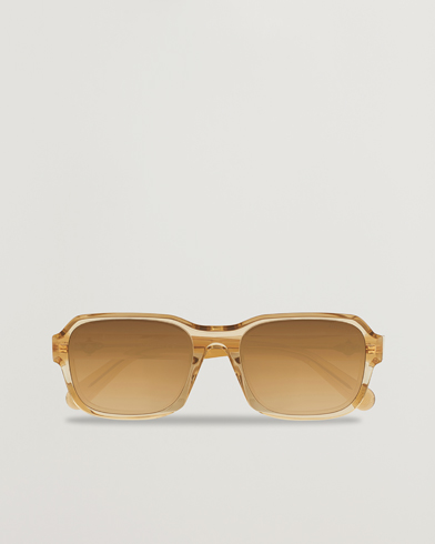Herren | Moncler | Moncler Lunettes | Icebridge Sunglasses Shiny Beige/Brown Mirror