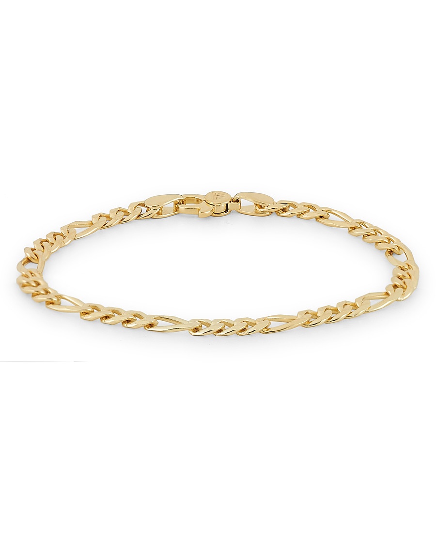  Figaro Thick Bracelet Gold