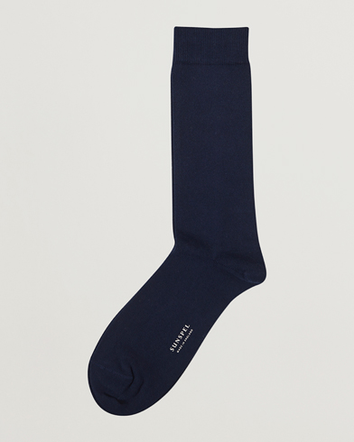 Herren |  | Sunspel | Cotton Blend Socks Navy