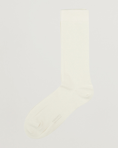 Herren | Sunspel | Sunspel | Cotton Blend Socks White