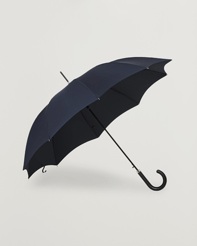Herren |  | Fox Umbrellas | Hardwood Automatic Umbrella Navy