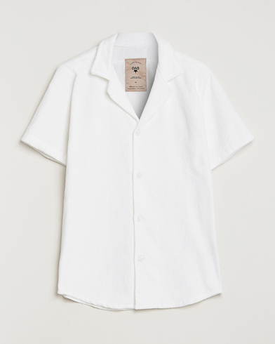 Herren | Kurzarmhemden | OAS | Terry Cuba Short Sleeve Shirt White