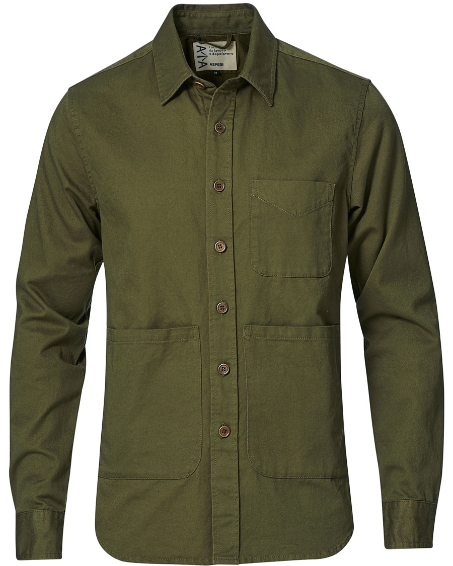  Heritage Twill Utility Shirt Military