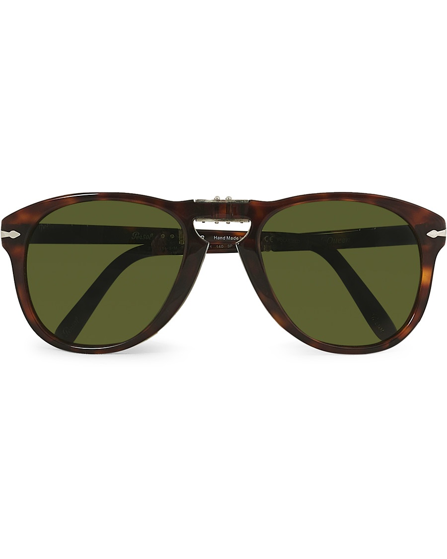 Persol 0OPO0714 Steve McQueen Sunglasses Havana/Polar Green