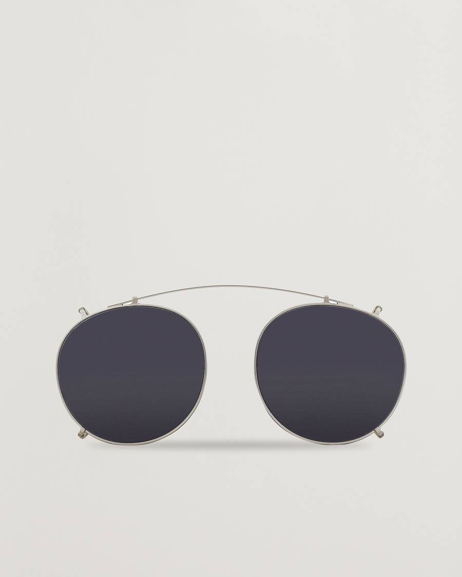 TBD Eyewear Clip-ons Silver/Gradient Grey – Grau