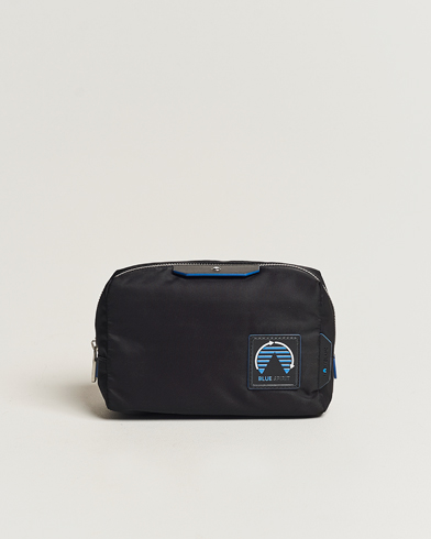 Herren | Kulturbeutel | Montblanc | Blue Spirit Case Medium Wash Bag Black/Blue
