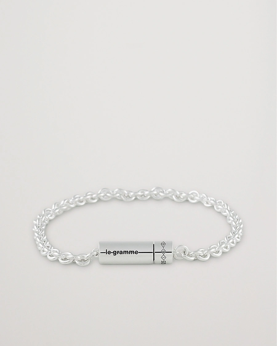 Herren | Luxury Classics | LE GRAMME | Chain Cable Bracelet Sterling Silver 11g