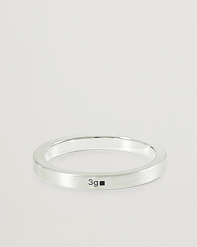 Herren |  | LE GRAMME | Ribbon Brushed Ring Sterling Silver 3g
