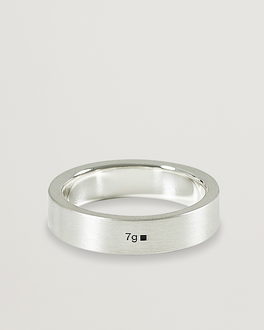 Herren | Luxury Classics | LE GRAMME | Ribbon Brushed Ring Sterling Silver 7g