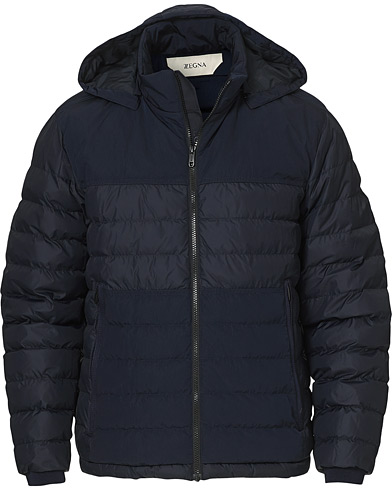  |  Eco Nylon Quilted Jacket Navy