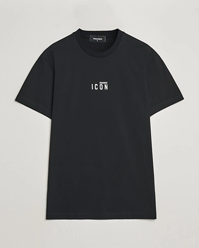 Herren |  | Dsquared2 | Icon Small Logo Crew Neck T-Shirt Black