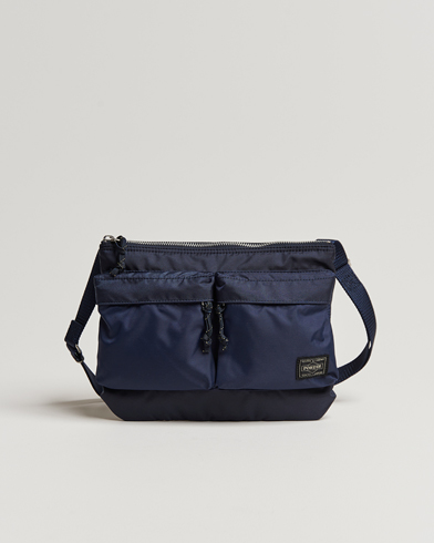 Herren |  | Porter-Yoshida & Co. | Force Small Shoulder Bag Navy Blue