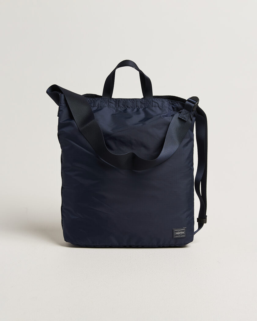 Porter-Yoshida & Co. Flex 2Way Shoulder Bag Navy – Blau