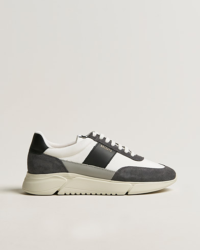 Herren | Schwarze Sneakers | Axel Arigato | Genesis Vintage Runner Sneaker White/Grey Suede