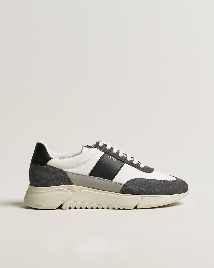 Herren | | Axel Arigato | Genesis Vintage Runner Sneaker White/Grey Suede