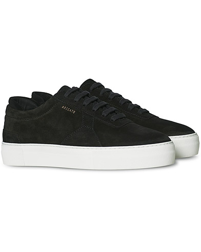 Schuhe |  Platform Sneaker Black Suede