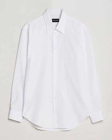 Herren | Luxury Brands | Giorgio Armani | Slim Fit Dress Shirt White
