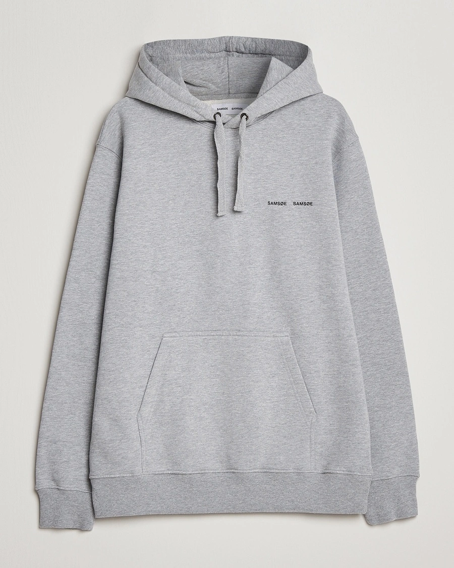 Samsøe Samsøe Norsbro Hoodie Grey Melange – Grau