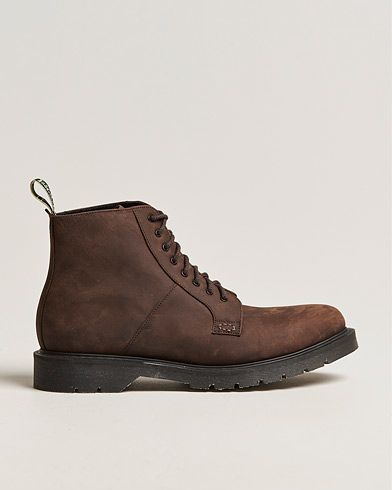 Herren | Loake Shoemakers | Loake Shoemakers | Niro Heat Sealed Laced Boot Brown Nubuck