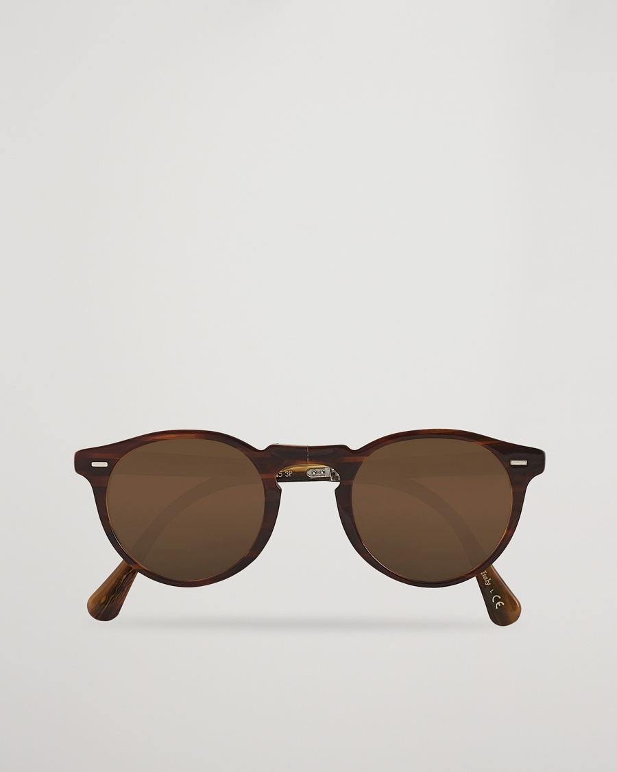  Gregory Peck 1962 Folding Sunglasses Dark Brown