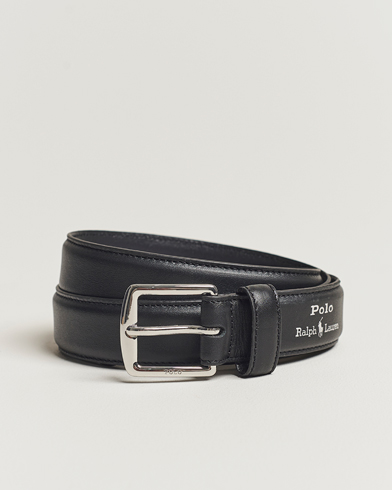Herren | Ralph Lauren Holiday Dressing | Polo Ralph Lauren | Leather Belt Black