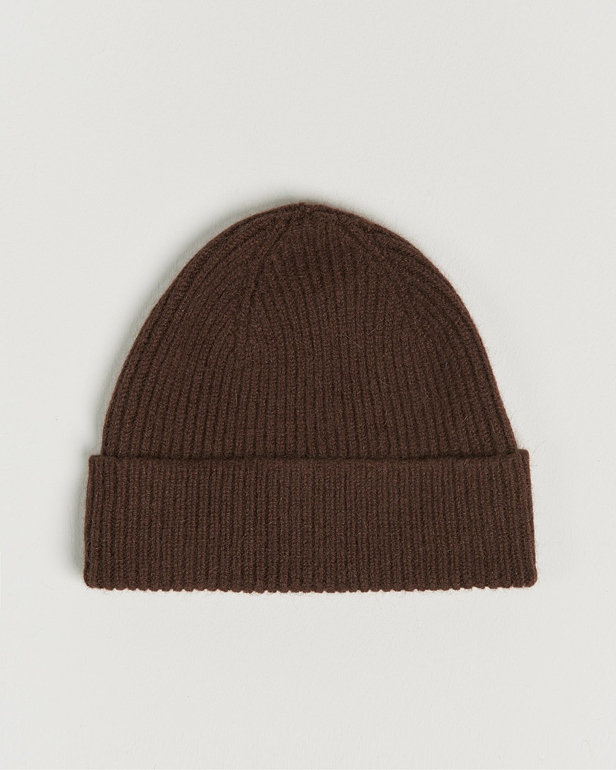  Lambswool/Caregora Beanie Gingerbread