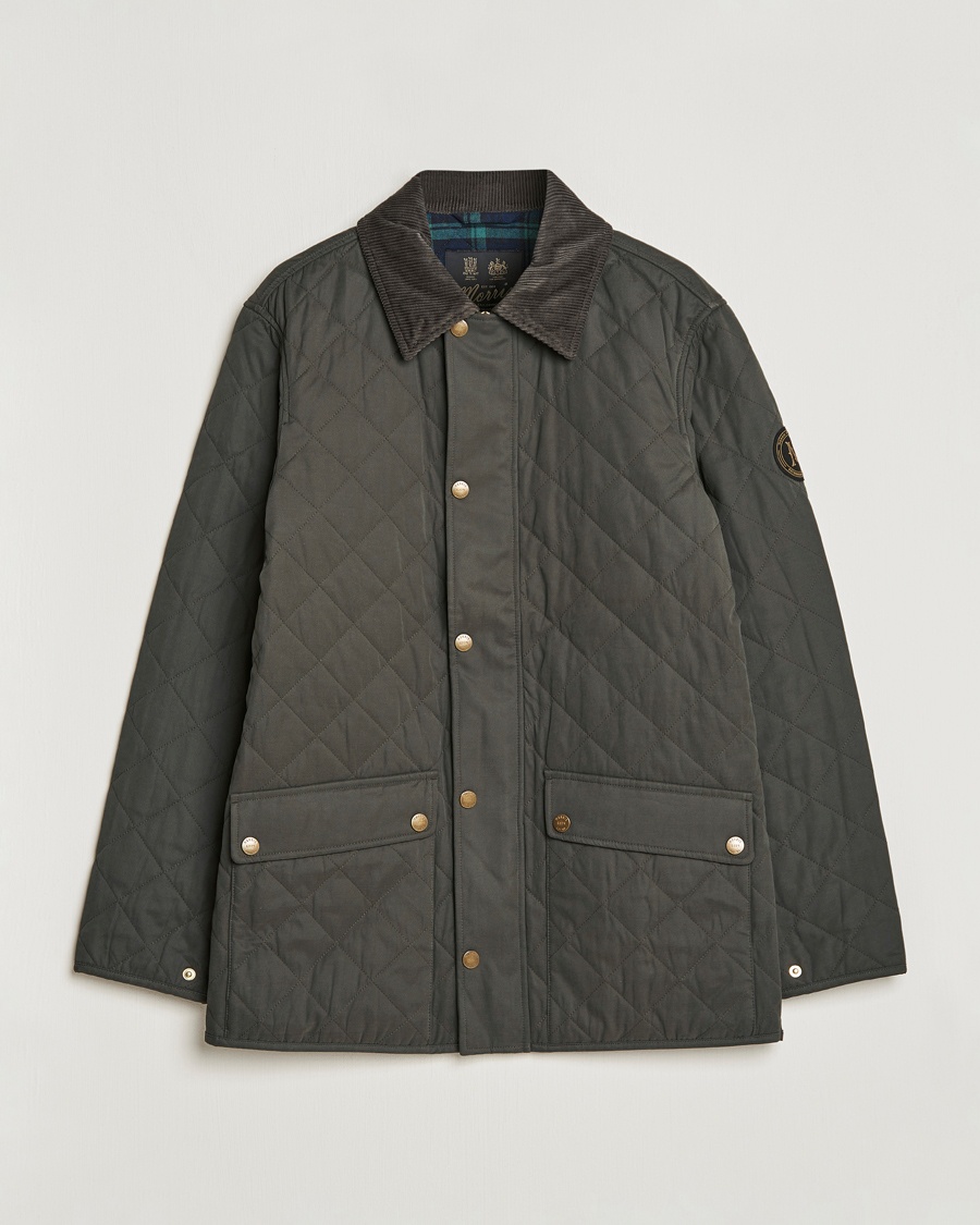 Herren | | Morris | Barrow Hill Quilted Jacket Olive