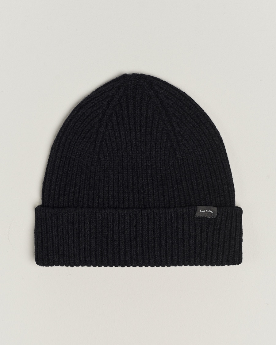 Paul Smith Cashmere Beanie Black
