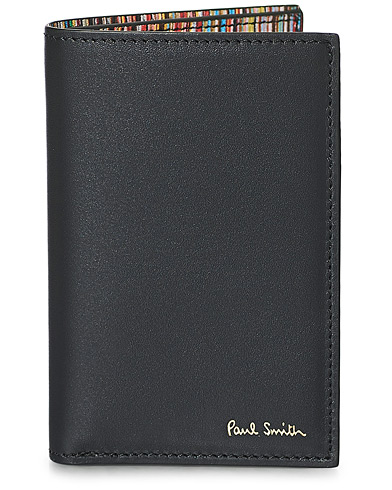 Herren |  | Paul Smith | Stripe Leather Wallet Black