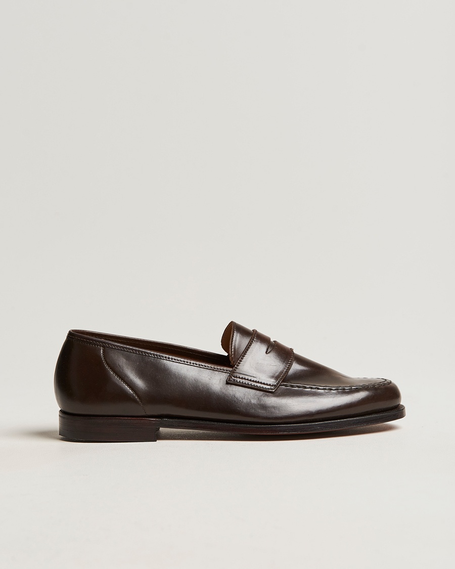 Herren | | Crockett & Jones | Harvard Unlined Loafer Dark Brown Cordovan
