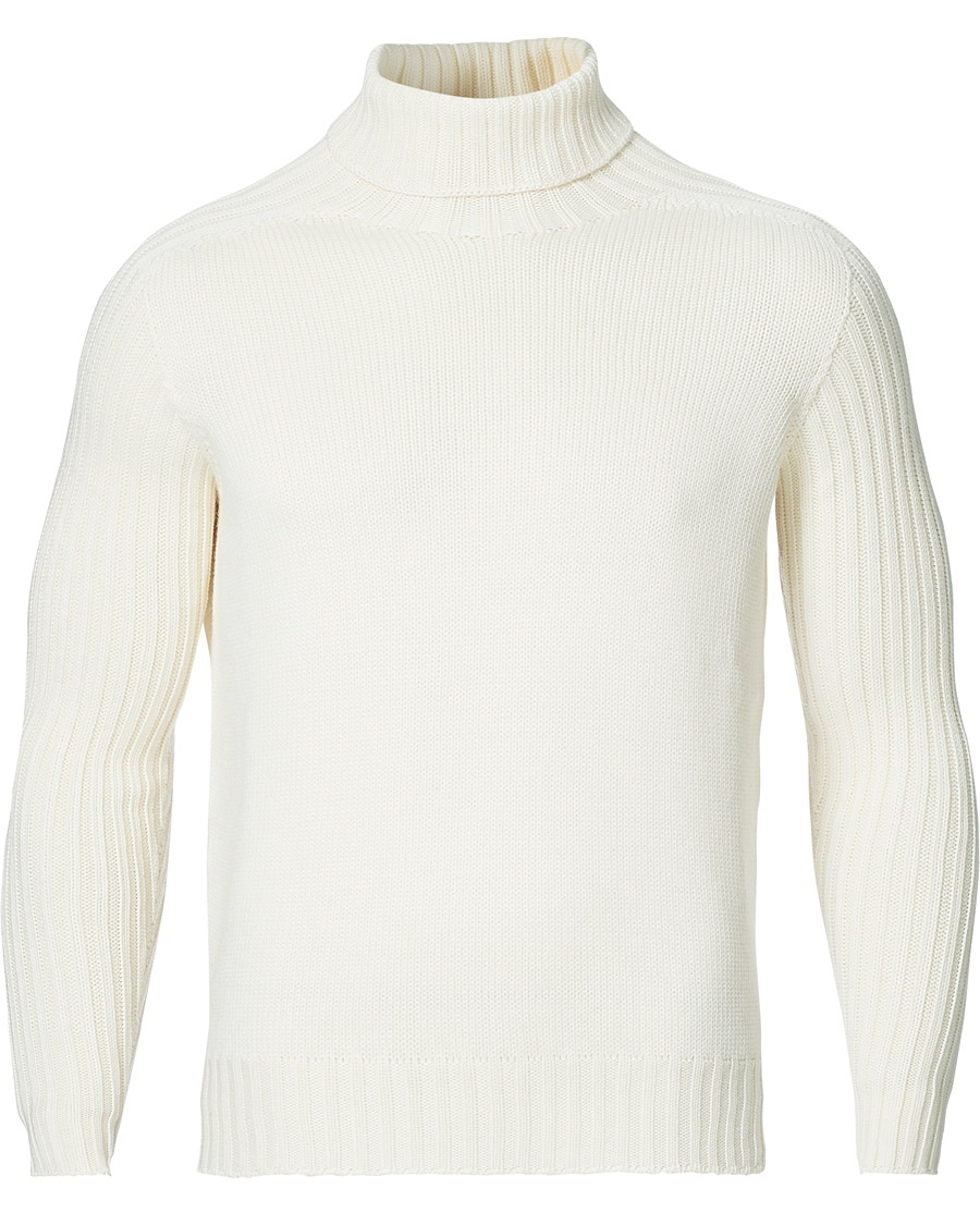  Rainwool Rollneck White