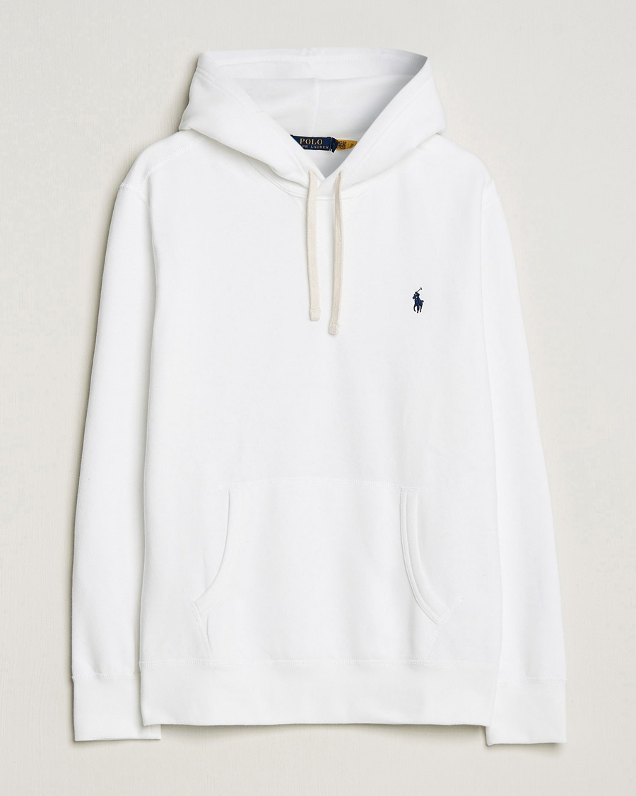 Polo Ralph Lauren RL Fleece Hoodie White – Weiß