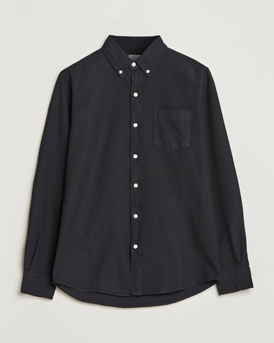 Herren | Unter 100 | Colorful Standard | Classic Organic Oxford Button Down Shirt Deep Black
