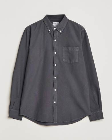 Herren | Hemden | Colorful Standard | Classic Organic Oxford Button Down Shirt Lava Grey