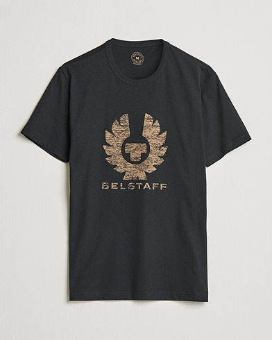 Herren | Schwartze t-shirts | Belstaff | Coteland Logo Crew Neck Tee Black