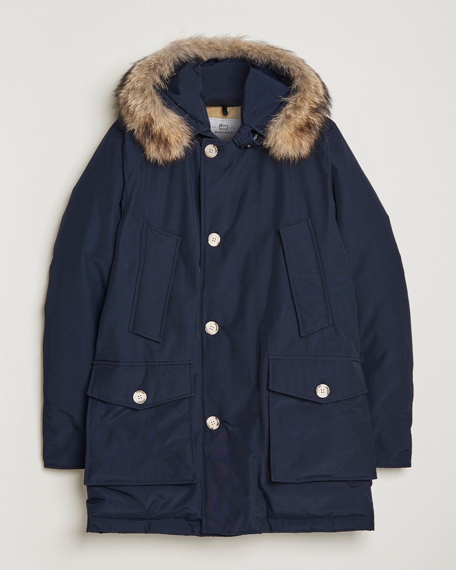 Herren | American Heritage | Woolrich | Arctic Parka DF Melton Blue
