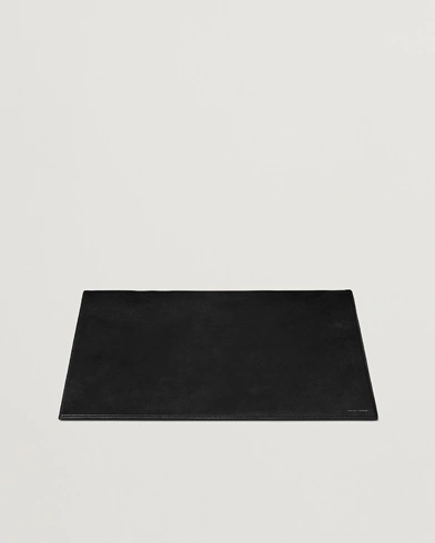 Herren |  | Ralph Lauren Home | Brennan Small Leather Desk Blotter Black