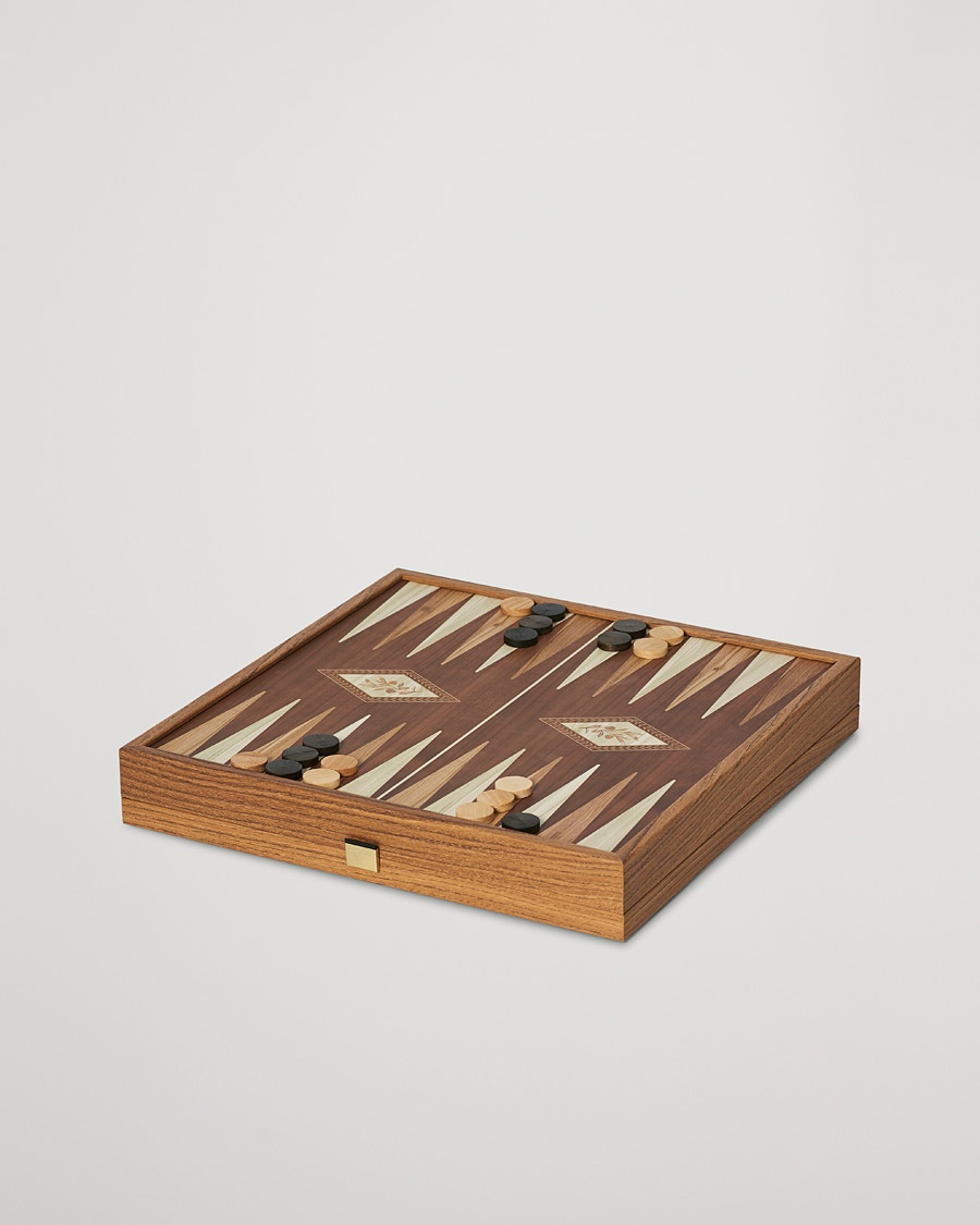 Manopoulos Chess/Backgammon Combo Game – Braun